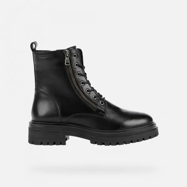  Дамски обувки GEOX IRIDEA G004094 ЧЕРЕН 