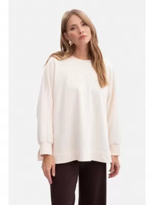 Дамски суичър BEWEAR B306 ВАНИЛИЯ