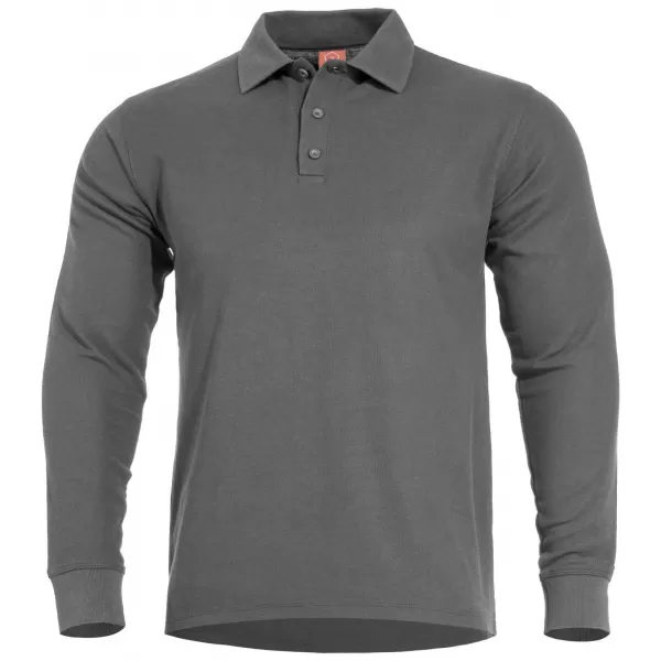  тениска PENTAGON ANIKETOS LONG POLO K09013 ВЪЛК/СИВ 