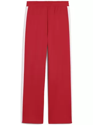 Дамски спортен панталон PUMA T7 ALWAYS ON STRAIGHT TRACK PANTS OP 62979711 ЗА ВСИЧКИ ВРЕМЕНА ЧЕРВЕНО