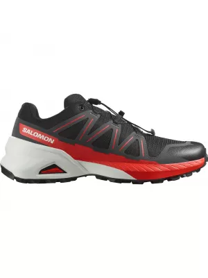 Мъжки обувки SALOMON SPEEDCROSS PEAK L47790100 ЧЕРНО/АСФАЛТ/ОГНЕНО ЧЕРВЕНО