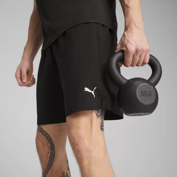  Къси панталони PUMA M TAD ESSENTIALS 7" WOVEN SHORT 52591001 PUMA BLACK 