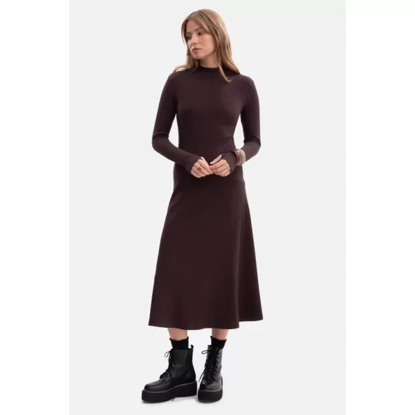  Рокля BEWEAR B299 ЧЕРЕН ШОКОЛАД 