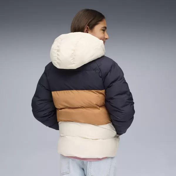  Детско яке PUMA SYNTHETIC HOODED PUFFER JACKET 68840416 НОВ ФЛОТ 