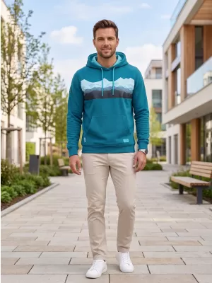 Мъжки суичър ALTISPORT GORO КЕРОСИН