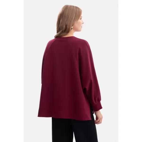  Дамски суичър BEWEAR B306 БОРДО 