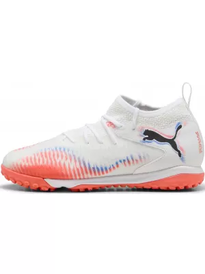 Бебешки обувки PUMA FUTURE 8 MATCH TT + MID JR 10861601 WHITE/ БЯЛО/ПУМА ЧЕРНО/СВЕТЕЩО ЧЕРВЕНО