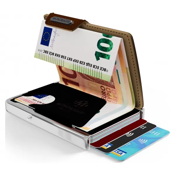  Портфейл MONDRAGHI ELEGANCE КАФЯВО 