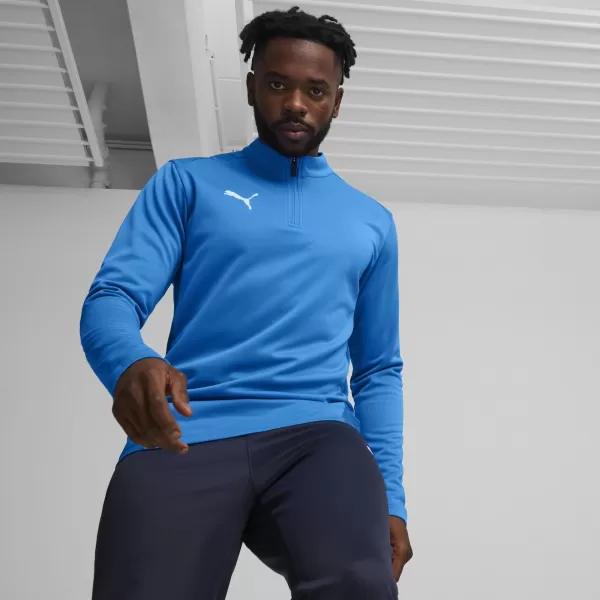 Риза PUMA TEAMGOAL TRAINING 1/4 ZIP TO 658629_02 ЕЛЕКТРИЧЕСКИ СИНЯ ЛИМОНАДА/БЯЛА/ЕКИП ROYAL 