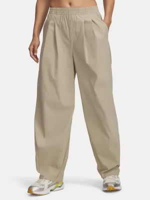 Дамски спортен панталон UNDER ARMOUR UA UNSTOPPABLE WVN PLEAT PT 6007027-299 КАФЯВО
