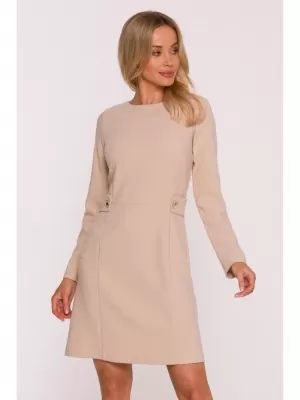 Рокля STYLOVE S419 БЕЖОВО
