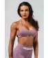 Безшевен повдигащ се спортен сутиен FLOW SEAMLESS 495 РОЗОВ Nebbia