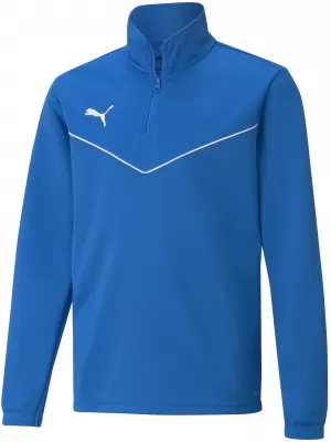T -shirt PUMA TEAMRISE 1/4 ZIP TOP JR 657395_02 ЕЛЕКТРИЧЕСКА СИНЯ ЛИМОНАДА