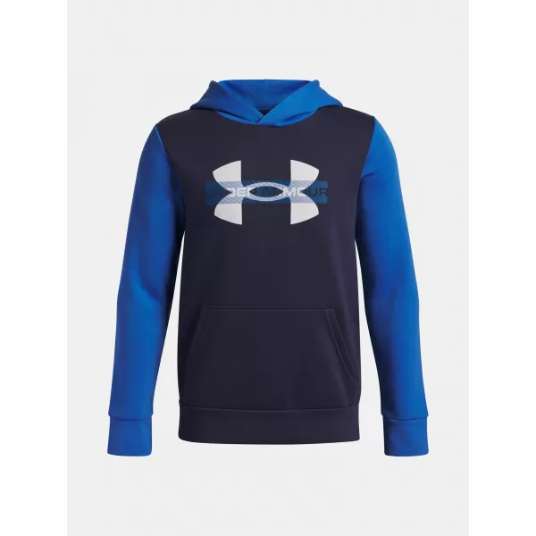 Суичър за момче UNDER ARMOUR UA RIVAL FLC CBLCK GRPHC HD 6004994-402 СИНЬО 