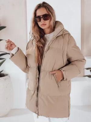 Дамско яке DSTREET TY3247 БЕЖОВО