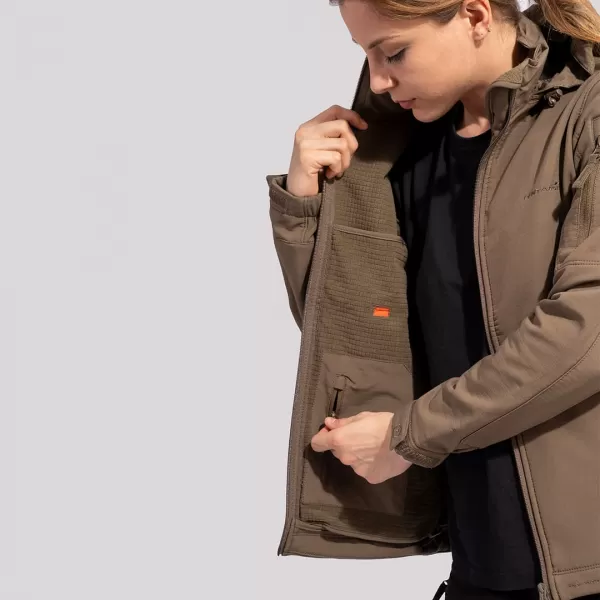  Дамско яке PENTAGON ARTAXES WOMENS JACKET K08011 КАФЯВО СИВО 