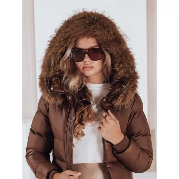  Дамско яке DSTREET TY5009 БРАУН 