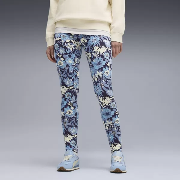  Дамски клин PUMA ESS NATURE 2 0 AOP LEGGINGS 68808034 ХЛАДНО СИНЬО 