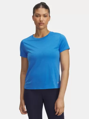 Дамска тениска UNDER ARMOUR UA LAUNCH SHORTSLEEVE 1382434-402 СИНЬО