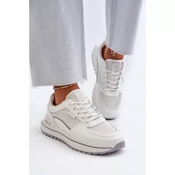  Дамски маратонки BIG STAR NN274A089 WHITE Big Star Shoes 