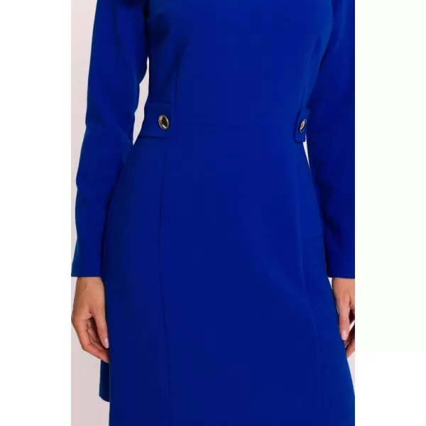  Рокля STYLOVE S419 КРАЛСКО СИНЬО 