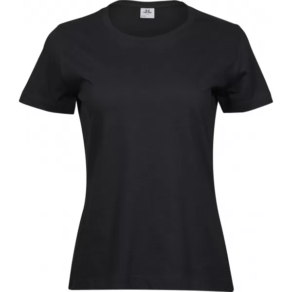  Дамска тениска TEE JAYS | TJ 8050 ЧЕРЕН 