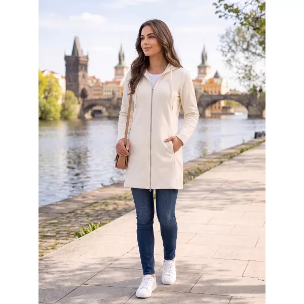  Дамски суичър ALTISPORT LIALA BÍLÁ/KRÉMOVÁ БЯЛО 