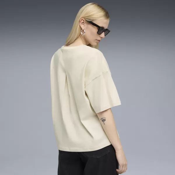  Дамска тениска PUMA HER OVERSIZED TEE 68814887 АЛПИЙСКИ СНЯГ 