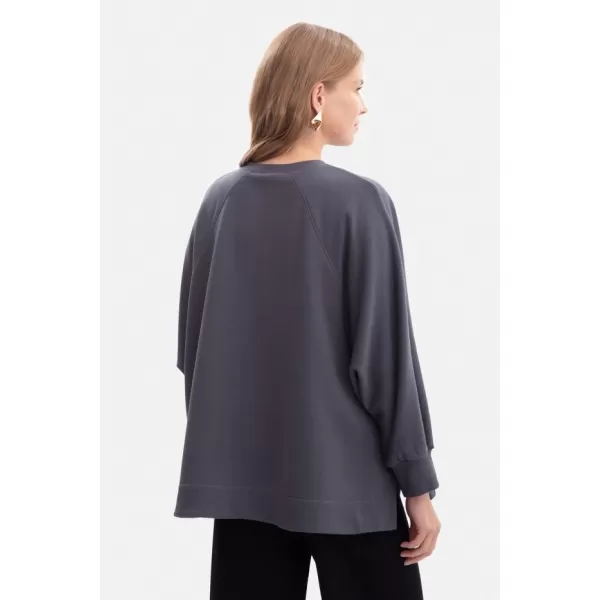  Дамски суичър BEWEAR B306 СТОМАНА 