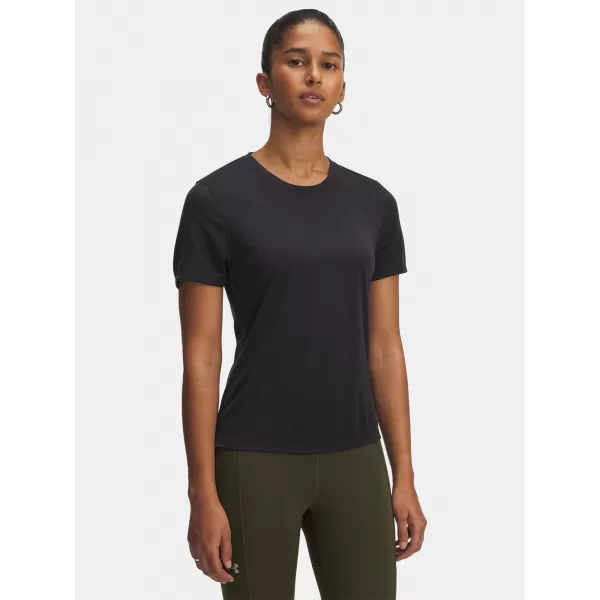  Дамска тениска UNDER ARMOUR UA LAUNCH JACQUARD SS 6005096-004 ЧЕРЕН 