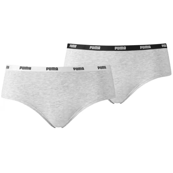  Бикини PUMA WOMEN HIPSTER 2P PACK 90785205 СИВО/СИВО 
