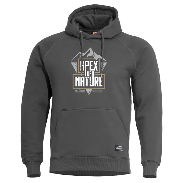  Суичър PENTAGON PHAETON HOOD SWEATER APEX OF NATURE K09021 СГУРИЯ СИВО 