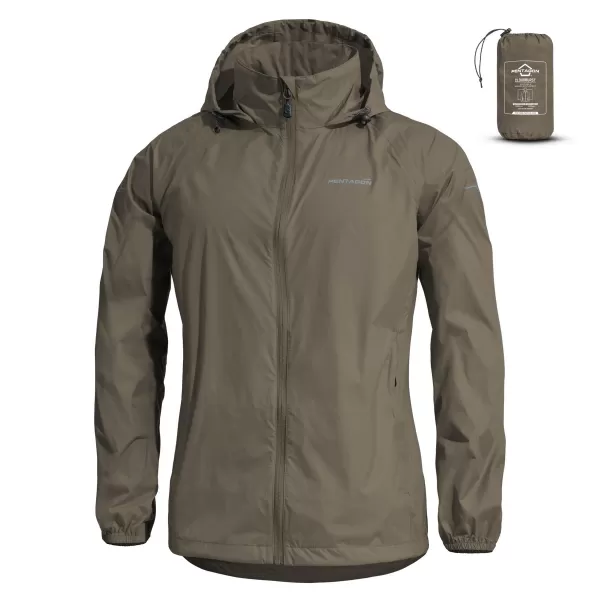  Дамско яке PENTAGON CLOUDBURST PACKABLE WOMENS RAIN JACKET K07020 КАФЯВО СИВО 