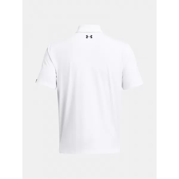  Мъжка тениска UNDER ARMOUR UA T2G POLO LB 1383255-100 БЯЛО 