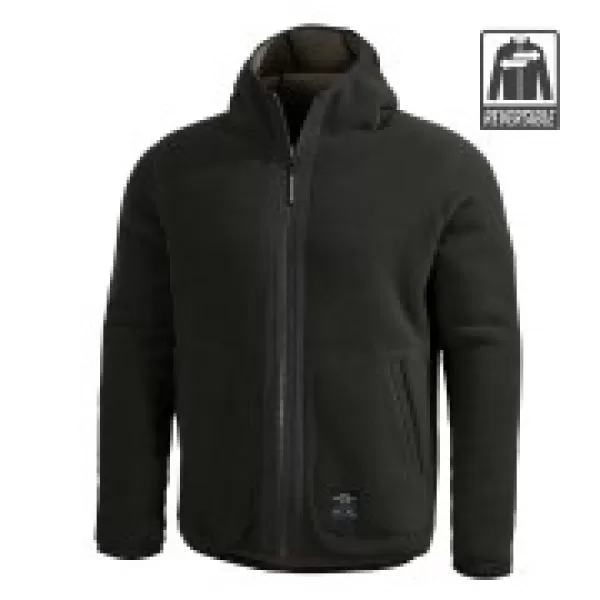  Суичър от полар PENTAGON IANOS SHERPA 2 K09057 RAL7013/ЧЕРЕН 