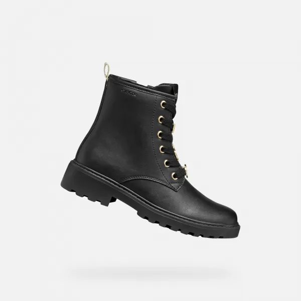  Ботуши за момиче GEOX CASEY HARRY POTTER J5620B000BCC9999 ЧЕРЕН 