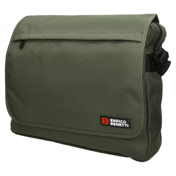  Мъжка чанта ENRICO BENETTI Amsterdam Shoulder Bag МАСЛИНА 