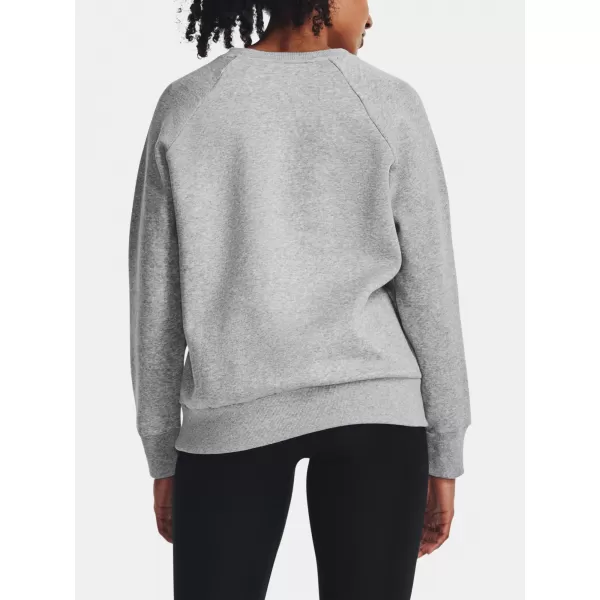  Дамски суичър UNDER ARMOUR UA RIVAL FLEECE CREW 1379508-012 СИВО 