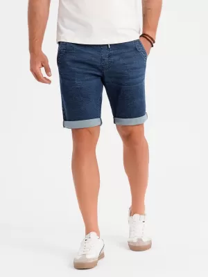 Къси панталони OMBRE OM-SRDS-0161 ТЪМНО СИНЬО