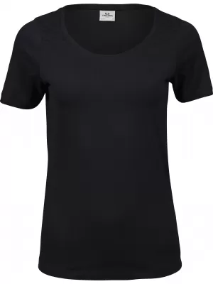 Дамска тениска TEE JAYS | TJ 450 ЧЕРЕН
