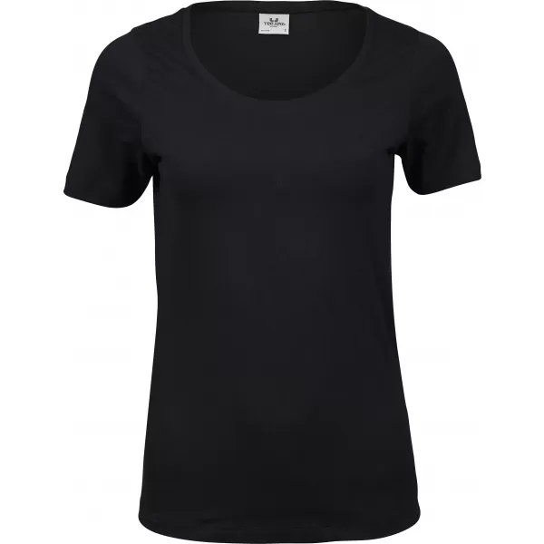  Дамска тениска TEE JAYS | TJ 450 ЧЕРЕН 