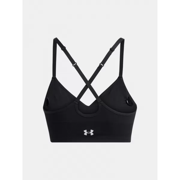  Дамски сутиен UNDER ARMOUR VANISH SEAMLESS LOW BRA 1384417-001 ЧЕРЕН 