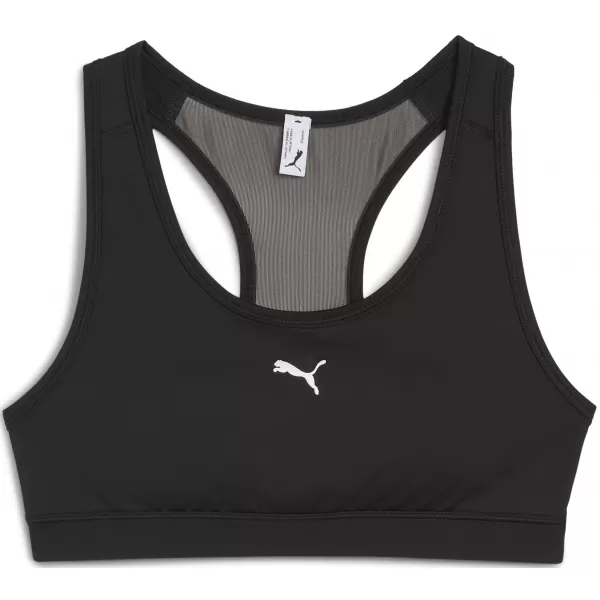  Дамски сутиен PUMA 4KEEPS BRA - PADDED - SMALL CAT 52814901 PUMA BLACK/SMALL CAT 