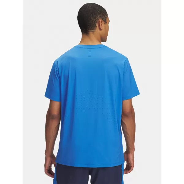  Мъжка тениска UNDER ARMOUR UA LAUNCH ELITE SHORTSLEEVE 1389802-402 СИНЬО 