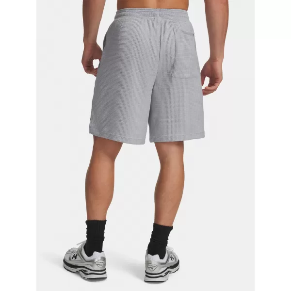  Мъжки шорти UNDER ARMOUR UA RIVAL WAFFLE SHORT 1383107-011 СИВО 