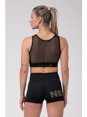 Мини горнище Gold Mesh 830 BLACK Nebbia