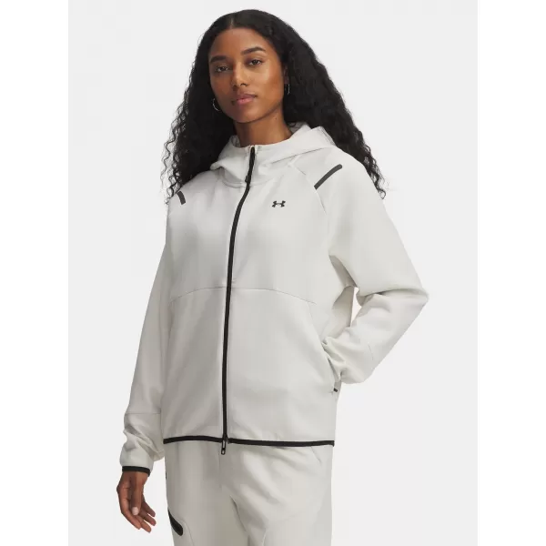  Дамски суичър UNDER ARMOUR UNSTOPPABLE FLEECE FZ 1379842-110 БЯЛО 