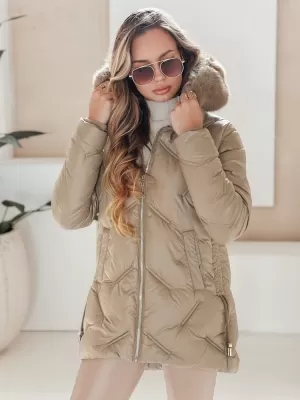 Дамско яке DSTREET TY5051 КАРАМЕЛ