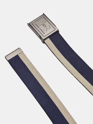 Мъжки колан UNDER ARMOUR M STRETCH WEBBING BELT 1383935-410 СИНЬО