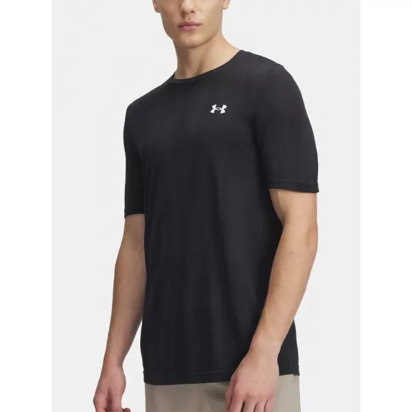  Мъжка тениска UNDER ARMOUR VANISH SEAMLESS NOVELTY SS 1388129-001 ЧЕРЕН 